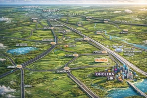 Dholera to ahmedabad