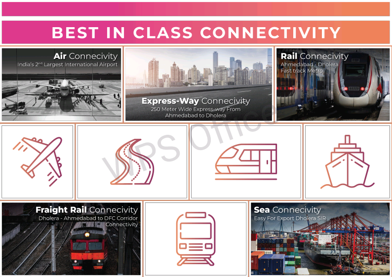 Best in class connectivity in dholera smart city