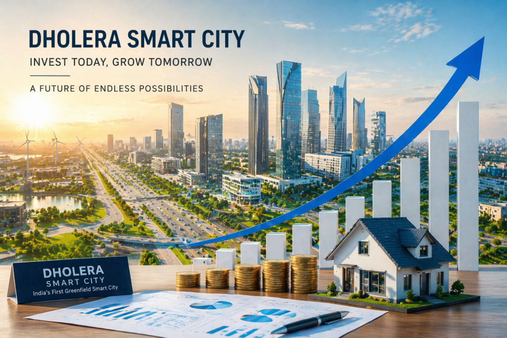 Buy Plot in Dholera Smart City investment growth potential