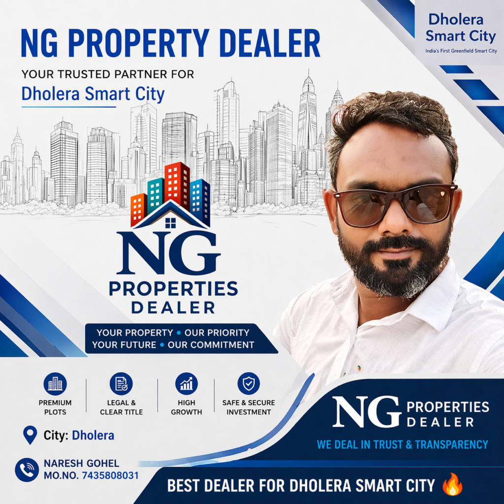 Buy Plot in Dholera contact trusted property dealer