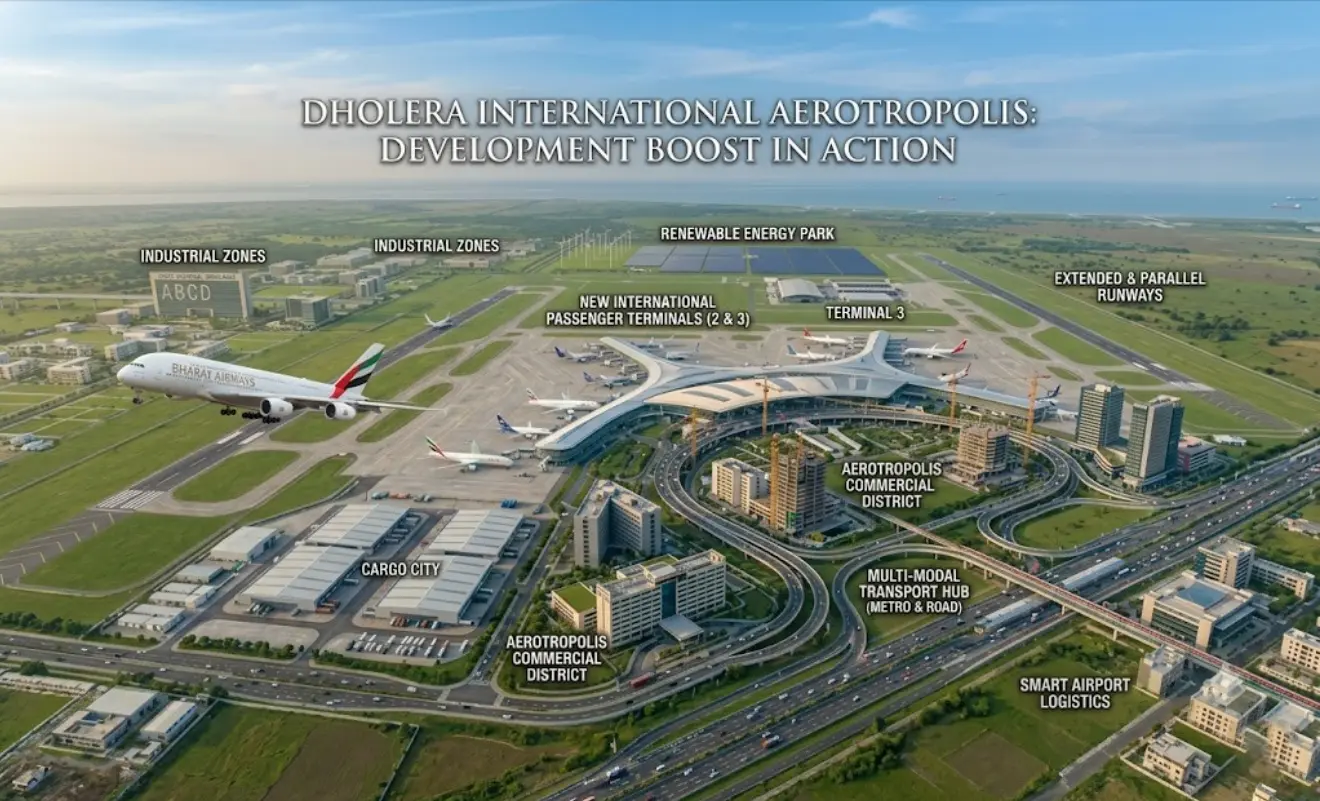 is dholera smart city government approved modern infrastructure and investment