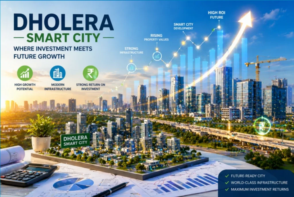 Dholera Smart City Safe Investment or Scam Dholera Smart City Safe Investment or Scam Dholera Smart City Investment Growth – High ROI Opportunity in Gujarat 📈