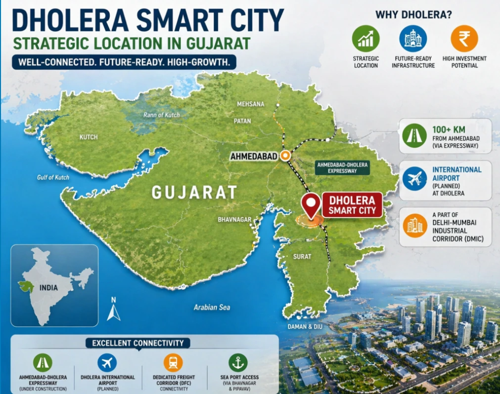 Graph bhi upar… aur Dholera bhi 🚀 Aaj invest karo, kal strong returns pao 💰