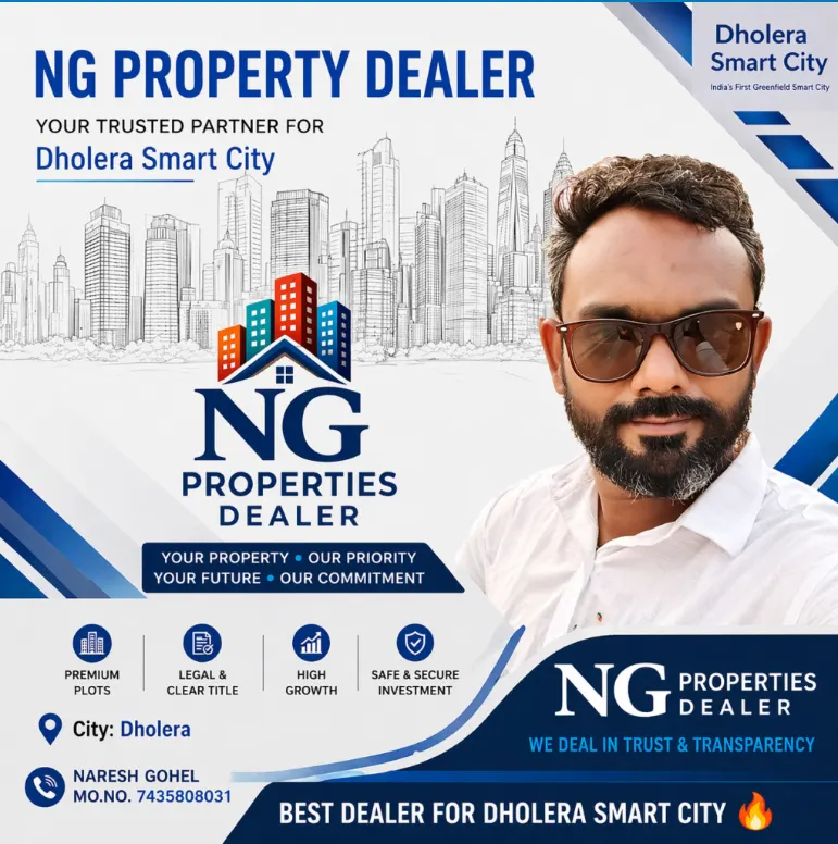 Buy Plot in Dholera contact trusted property dealer