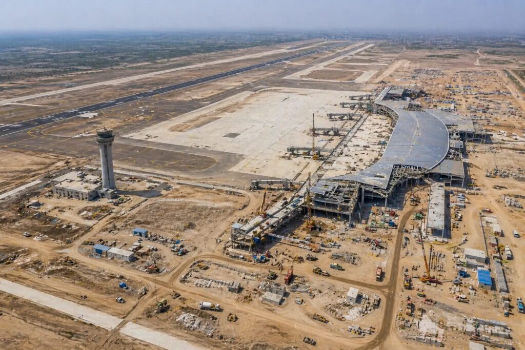 dholera airport development