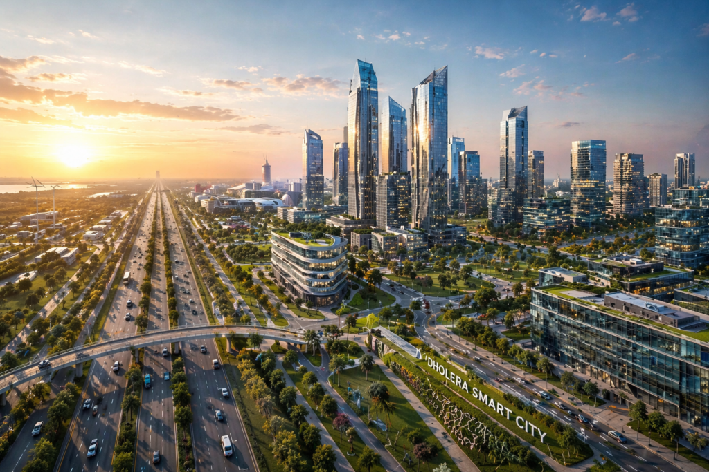 Buy Plot in Dholera Smart City future development