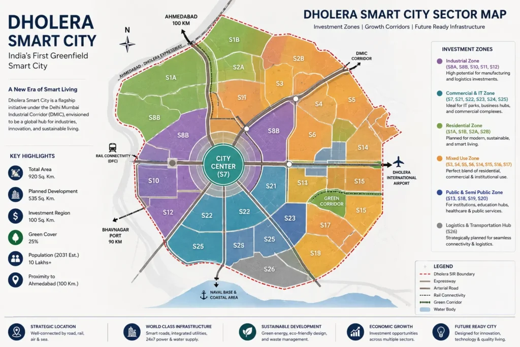 Ahmedabad Dholera Expressway Connectivity