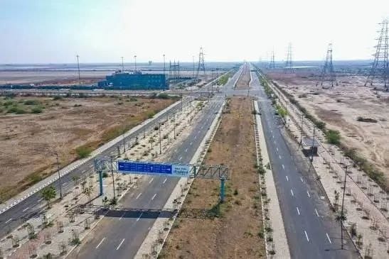 Dholera SIR road infrastructure and industrial development